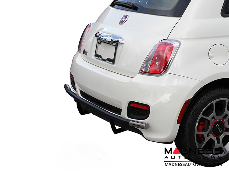 FIAT 500 Rear Bumper Bar Polished Stainless Steel Finish Easy/ Pop